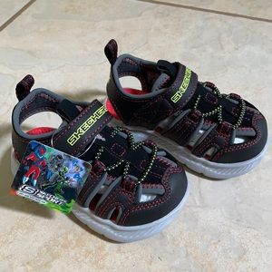 Sketchers Sport Flex Sandal Size Boys 6